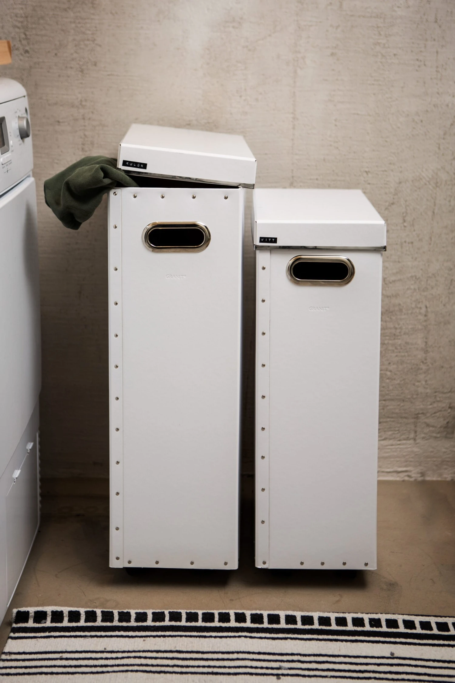 Box Wäsche/Recycling Groß Weiß 5 Box Wäsche/Recycling Groß Weiß – Bild 3