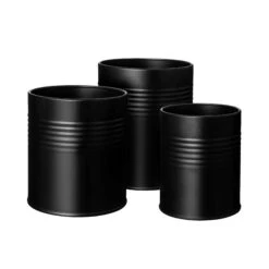 Dose Konserve Groß Schwarz -Einrichtungsgeschäft 300487 16474