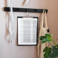 Klemmbrett Schwarz -Einrichtungsgeschäft 300608 20648