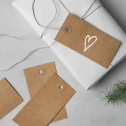 Hängeetiketten 10er-Pack Natur 6 Hängeetiketten 10er-Pack Natur -Einrichtungsgeschäft 300671 17820