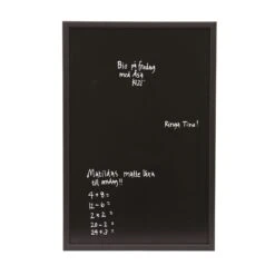 Schreibtafel 40x60cm Schwarz