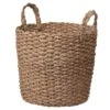 Korb Abaca Rund Griff -Einrichtungsgeschäft 301177 4574