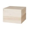 Box Holz Deckel Mittel -Einrichtungsgeschäft 301635 12019