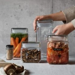 Glasdose Rechteckig 1,6L 10 Glasdose Rechteckig 1,6L -Einrichtungsgeschäft 302361 17469