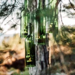 Hängeleuchte Flasche Grün -Einrichtungsgeschäft 370691 34711