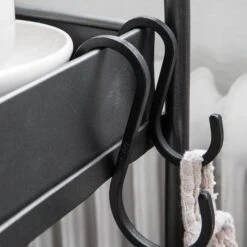 S-Haken Eisen 14 Cm Schwarz 11 S-Haken Eisen 14 Cm Schwarz -Einrichtungsgeschäft 371434 14725