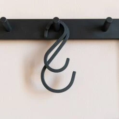 S-Haken Eisen 14 Cm Schwarz 12 S-Haken Eisen 14 Cm Schwarz -Einrichtungsgeschäft 371434 20651