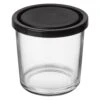 Glasdose Schwarz Deckel 0,5L -Einrichtungsgeschäft 371927 5140