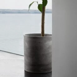 Blumentopf Beton Zylinder Ø40cm -Einrichtungsgeschäft 371964 17051