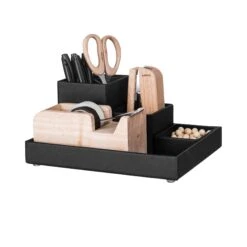 Schreibtisch-Organizer 4er-Pack Graphit 7 Schreibtisch-Organizer 4er-Pack Graphit -Einrichtungsgeschäft 372563 11256