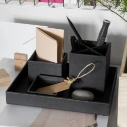 Schreibtisch-Organizer 4er-Pack Graphit 9 Schreibtisch-Organizer 4er-Pack Graphit -Einrichtungsgeschäft 372563 13355