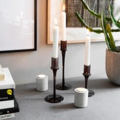 Kerzenständer Beton Klein -Einrichtungsgeschäft 373099 21364