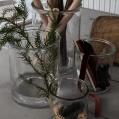 Vase Glas Ø10cm -Einrichtungsgeschäft 373207 15788