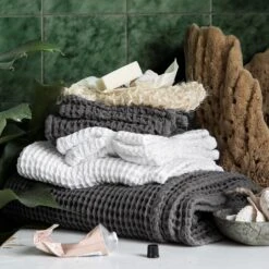 Handtuch Baumwolle 3er-Pack Weiß -Einrichtungsgeschäft 373402 14529