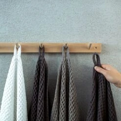 Handtuch Baumwolle Groß Weiß -Einrichtungsgeschäft 373404 33409