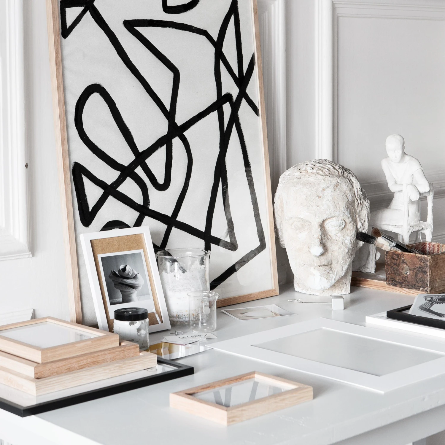 Bilderrahmen 50x70cm Eiche 4 Bilderrahmen 50x70cm Eiche – Bild 2