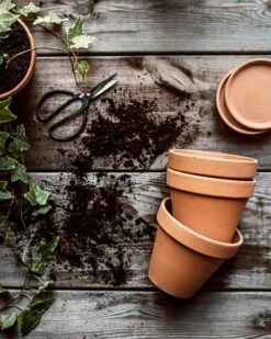 Blumentopf Terrakotta Ø 13,5 Cm -Einrichtungsgeschäft 374451 38946