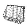 Wandkorb Für Gitternetz 22x30 Cm Schwarz 2 Wandkorb Für Gitternetz 22x30 Cm Schwarz -Einrichtungsgeschäft 374701 16374 3