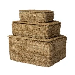 Korb Hoogla Mit Deckel Mittel -Einrichtungsgeschäft 374831 17291 3