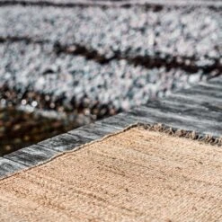 Teppich Jute Handgewebt Mit Fransen 70x140cm 13 Teppich Jute Handgewebt Mit Fransen 70x140cm -Einrichtungsgeschäft 374855 34786