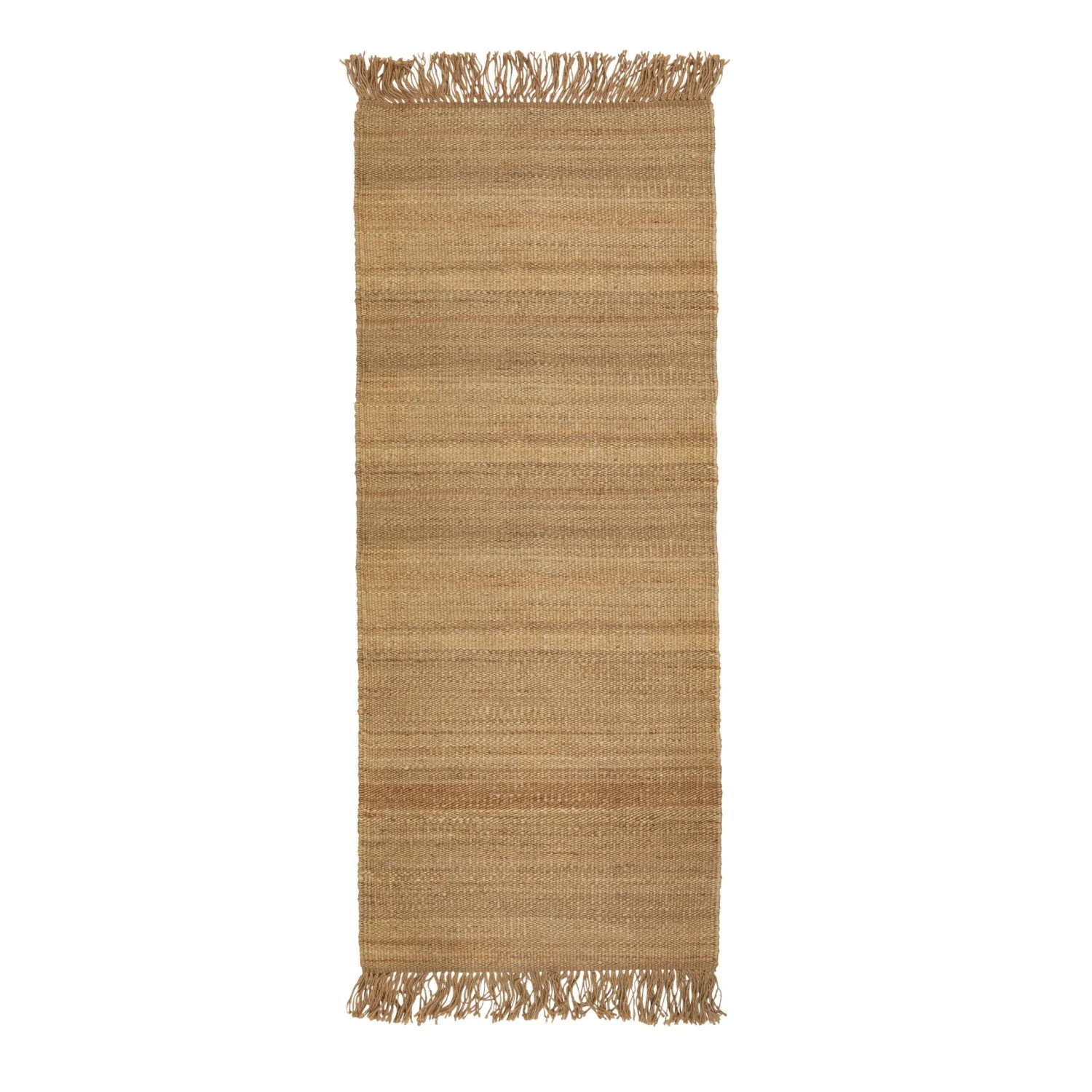 Teppich Jute Handgewebt Mit Fransen 70x200cm 3 Teppich Jute Handgewebt Mit Fransen 70x200cm