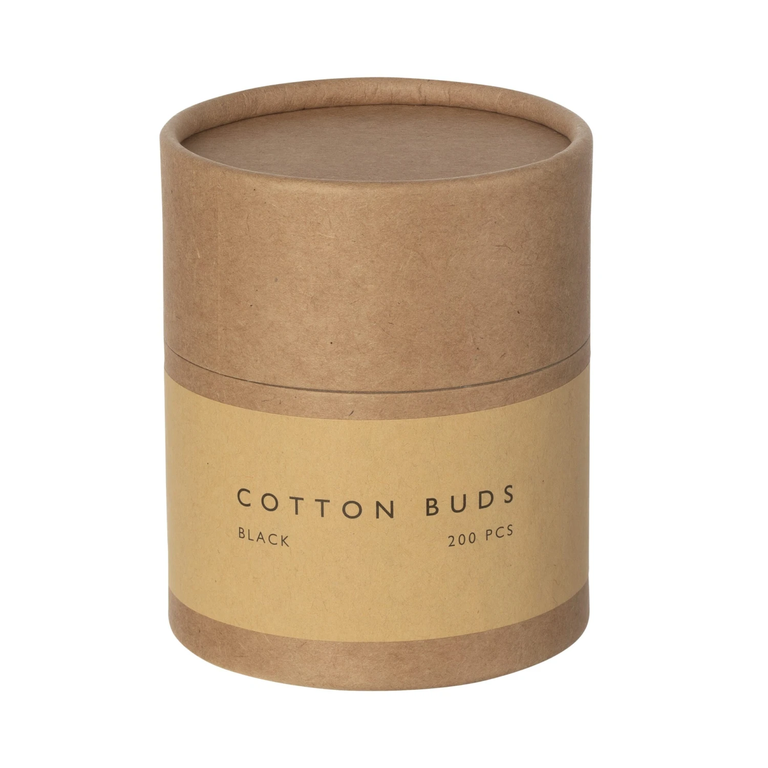 Baumwollstäbchen Schwarz 4 Baumwollstäbchen Schwarz – Bild 2