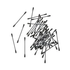 Baumwollstäbchen Schwarz 7 Baumwollstäbchen Schwarz -Einrichtungsgeschäft 375178 17858 3