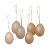Ostereier Beige Eierkarton 6er-Pack -Einrichtungsgeschäft 375225 38771