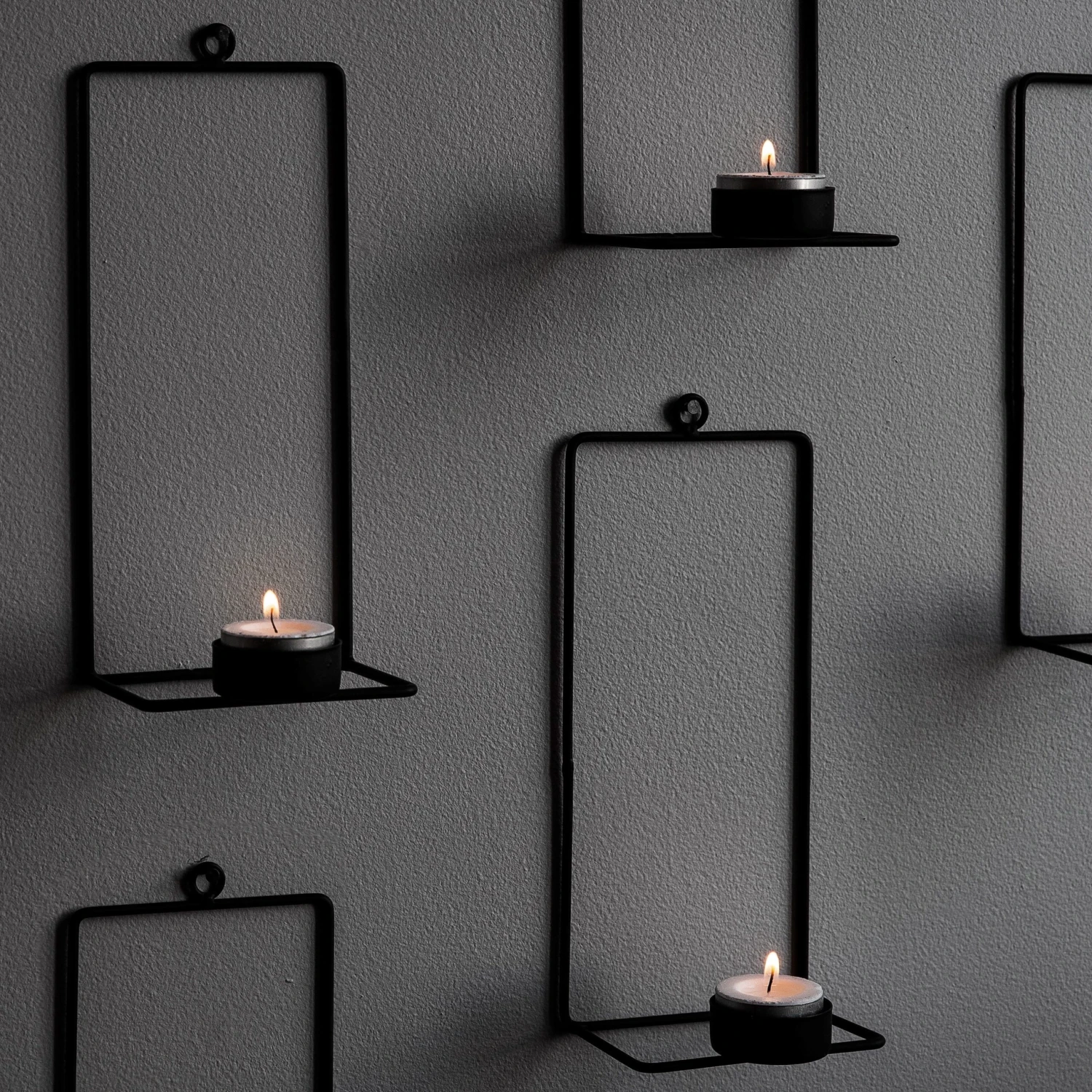 Kerzenständer Wand Gerade 5 Kerzenständer Wand Gerade – Bild 3