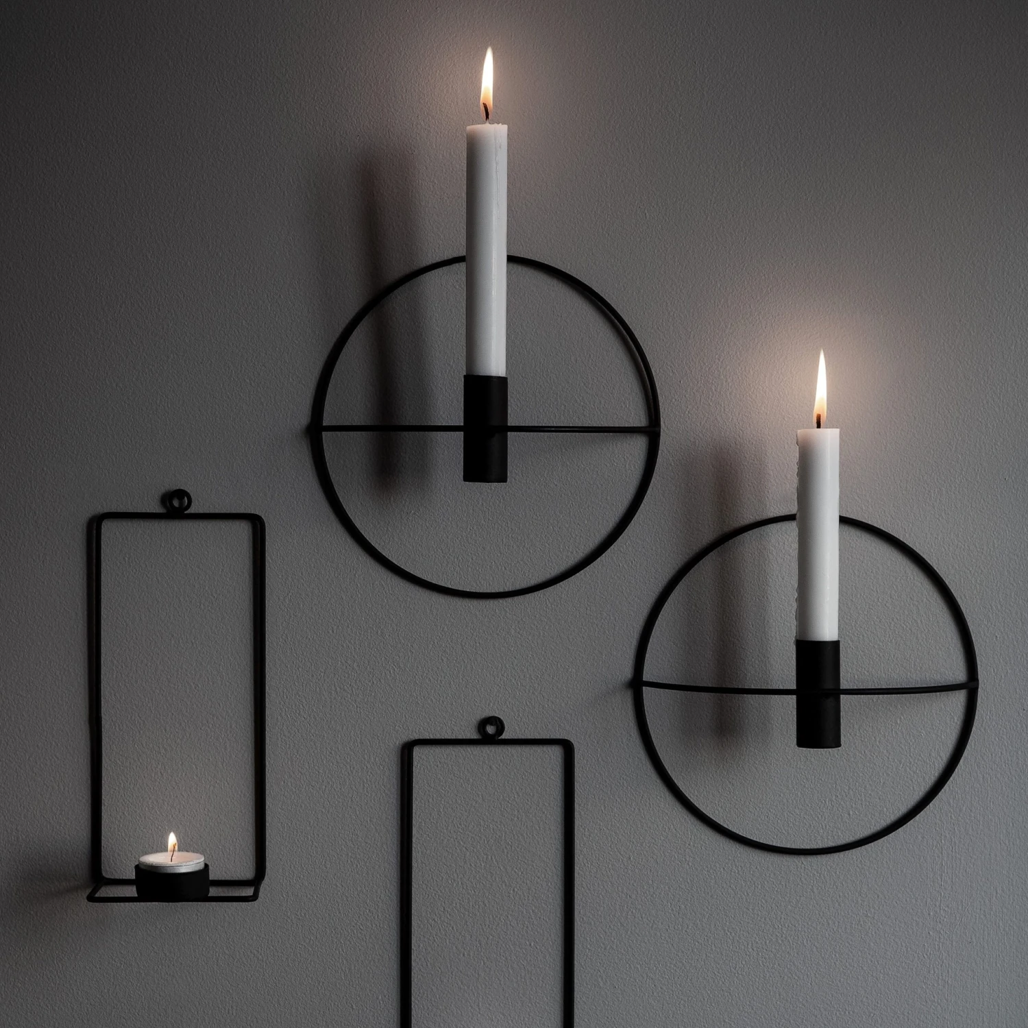 Kerzenständer Wand Gerade 6 Kerzenständer Wand Gerade – Bild 4