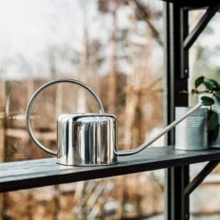 Gießkanne 0,9L Silber -Einrichtungsgeschäft 375512 33605