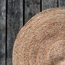Teppich Jute Rund 150 Cm -Einrichtungsgeschäft 375708 34787