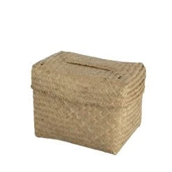 Korb Seegras Deckel 15x20cm