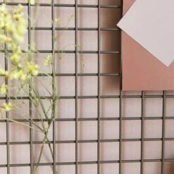 Aufbewahrungstafel Gitternetz 60 X 42 Cm Grün -Einrichtungsgeschäft 375905 20945