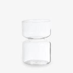 Hyazinthenvase Glatt Klarglas Klein