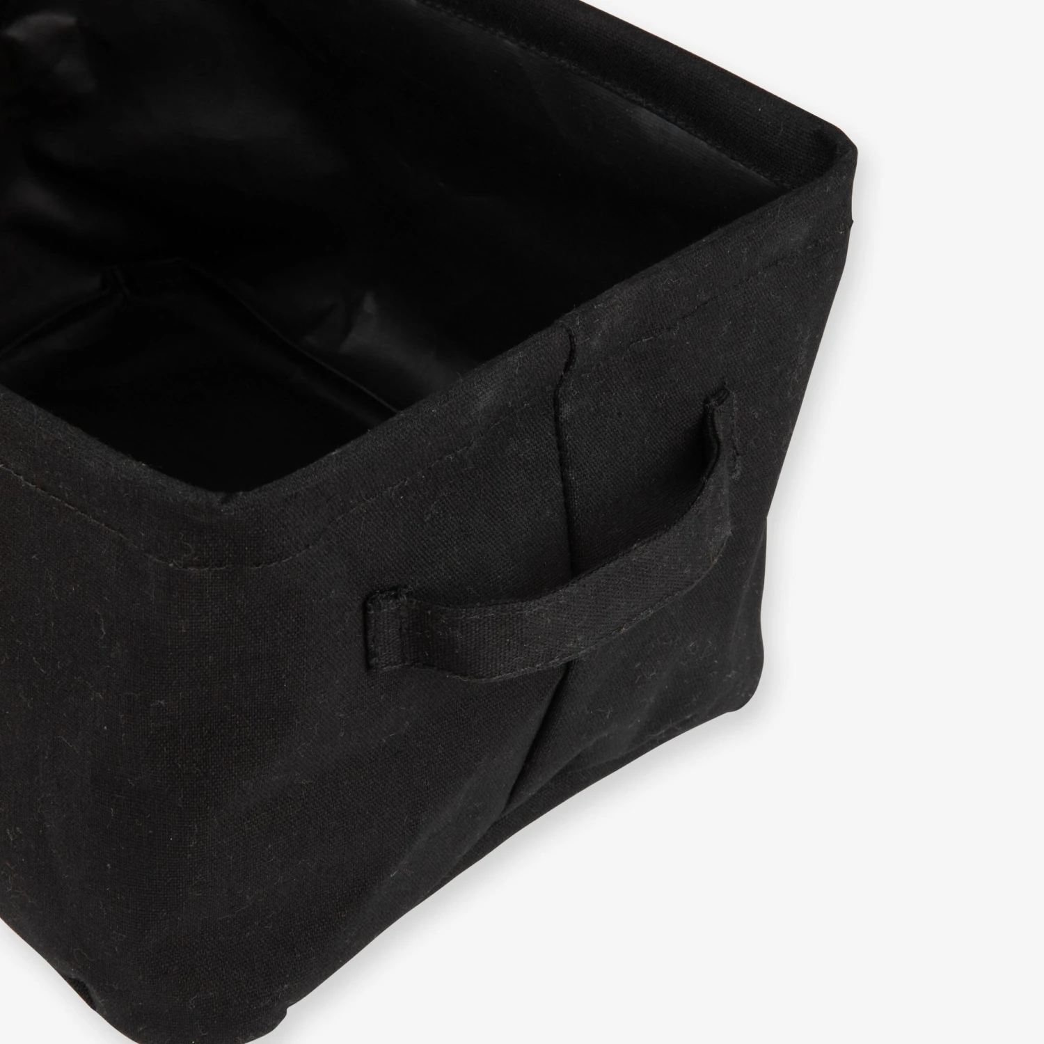 Korb Faltbar Klein Schwarz 5 Korb Faltbar Klein Schwarz – Bild 3