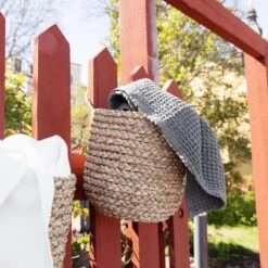 Wandkorb Rund Seegras Groß 8 Wandkorb Rund Seegras Groß -Einrichtungsgeschäft 376230 20328 4