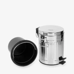 Pedal-Eimer Metall 5 L -Einrichtungsgeschäft 400107 24450