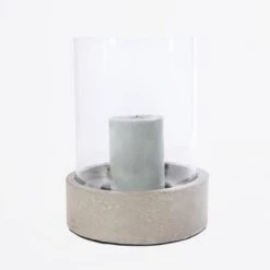 Sturmlaterne Zement/Glas 7 Sturmlaterne Zement/Glas -Einrichtungsgeschäft 400335 26545