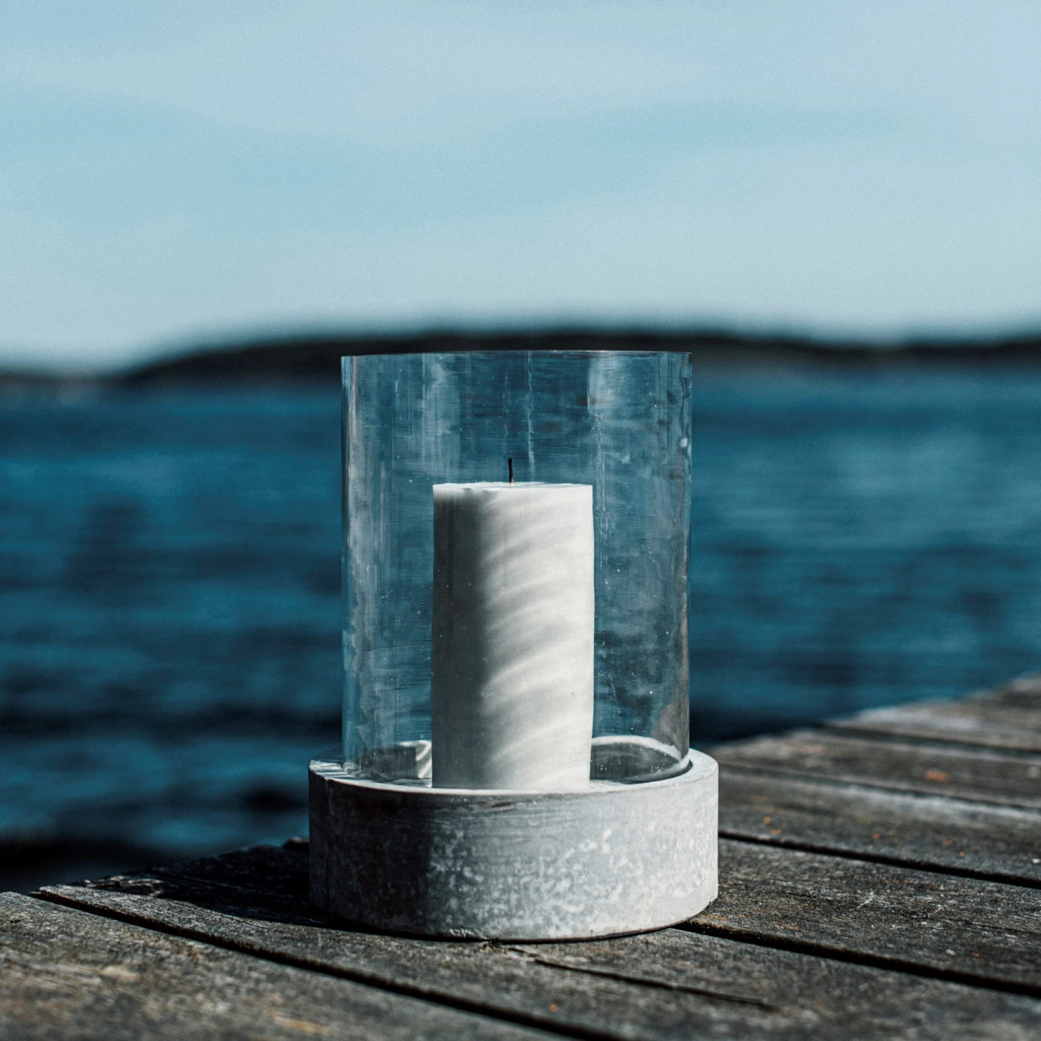 Sturmlaterne Zement/Glas 6 Sturmlaterne Zement/Glas – Bild 4