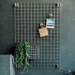 Korb Gitternetz Haken Chrom -Einrichtungsgeschäft 400415 28828 1