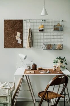 Korb Gitternetz Haken Chrom -Einrichtungsgeschäft 400415 35358 1