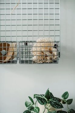 Korb Gitternetz Haken Chrom -Einrichtungsgeschäft 400415 35373 1