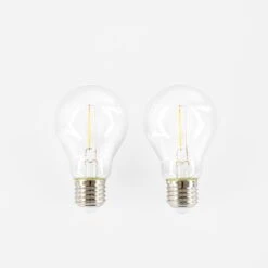 Lichtquelle Lichterkette 2er-Pack Glas