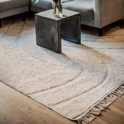 Teppich Big Flow 200 X 300 Cm Cremeweiß