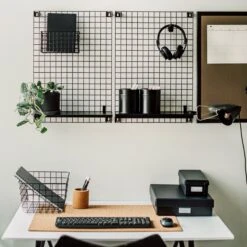 Regal Gitternetz Lang Schwarz -Einrichtungsgeschäft 401136 35545 1