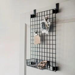 Door Hook Black -Einrichtungsgeschäft 401233 31061