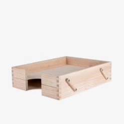 Letter Tray A4 2pcs Wood -Einrichtungsgeschäft 401249 29243
