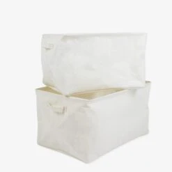 Korb Faltbar Groß Weiß 12 Korb Faltbar Groß Weiß -Einrichtungsgeschäft 401267 32976