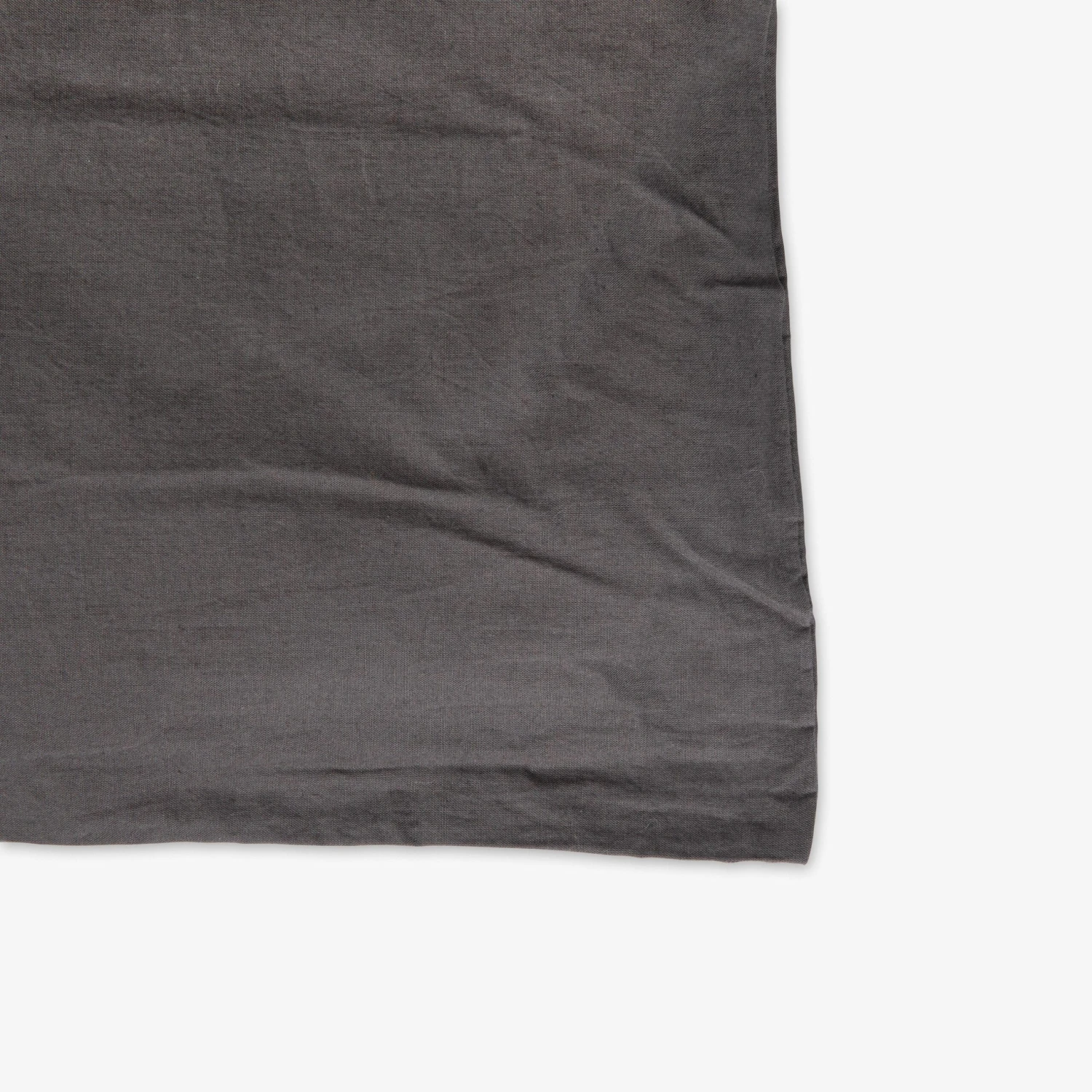 Bettbezug Bio-Baumwolle 150 X 200 Dunkelgrau 5 Bettbezug Bio-Baumwolle 150 X 200 Dunkelgrau – Bild 3